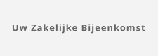 Uw Zakelijke Bijeenkomst