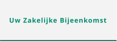 Uw Zakelijke Bijeenkomst